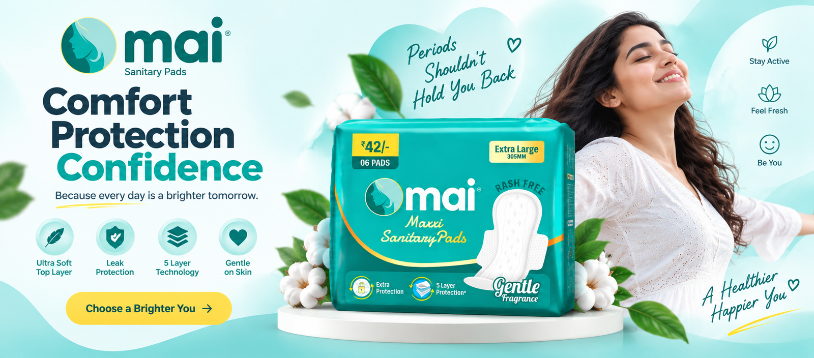 Mai Sanitary Pads Banner