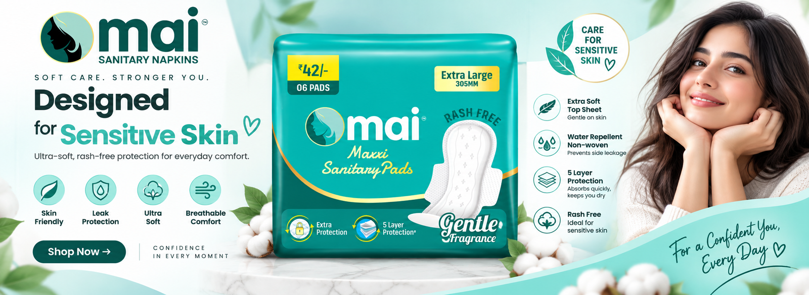 Mai Sanitary Pads Banner