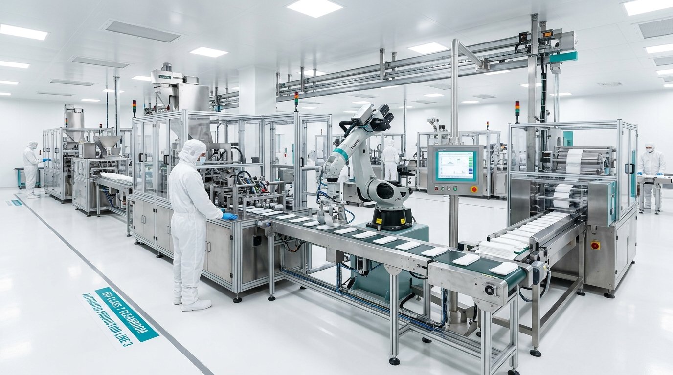 ISO Class 7 Cleanroom Line
